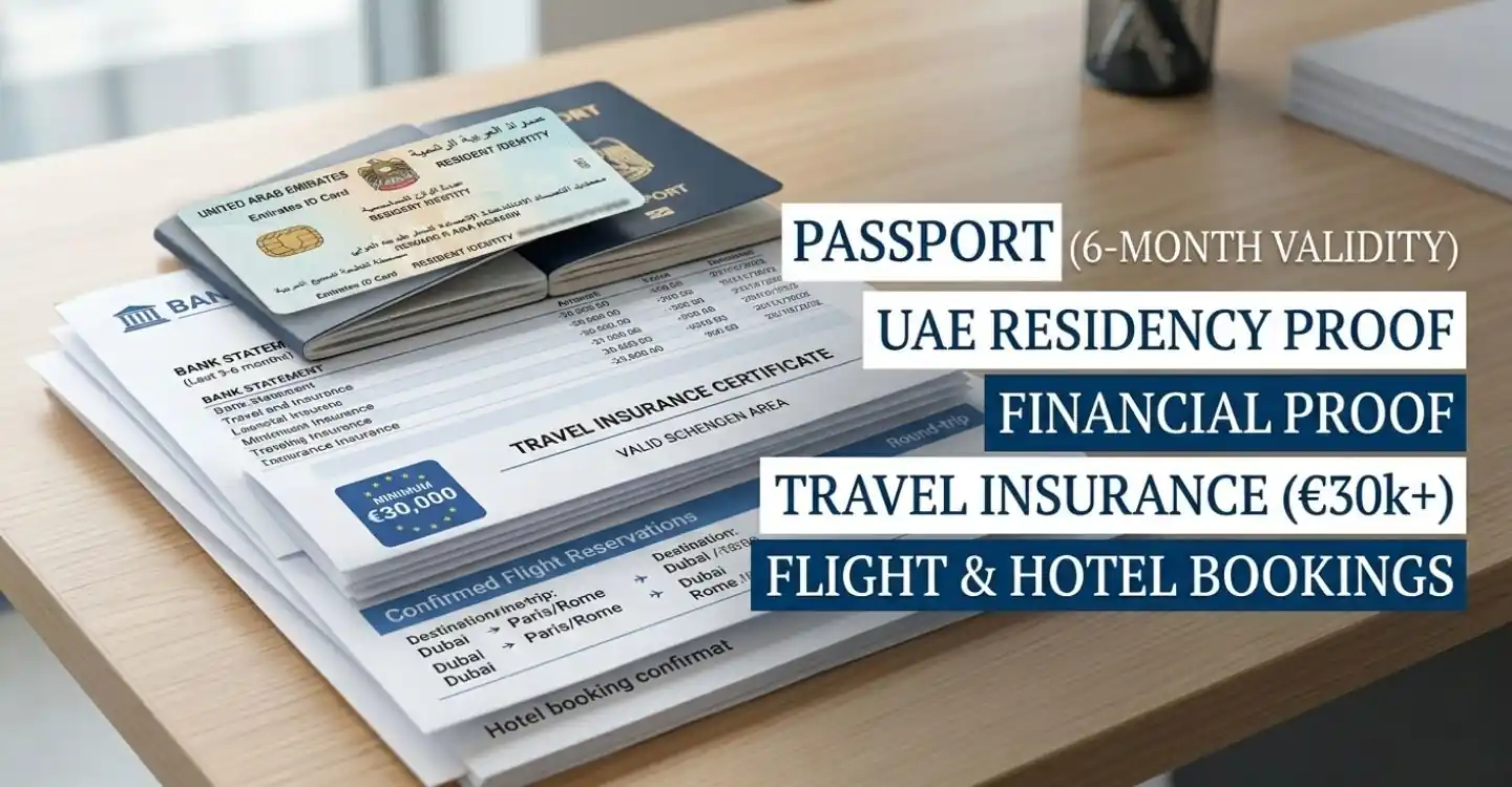 Requirements for Schengen Visa