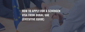 Schengen Visa from Dubai
