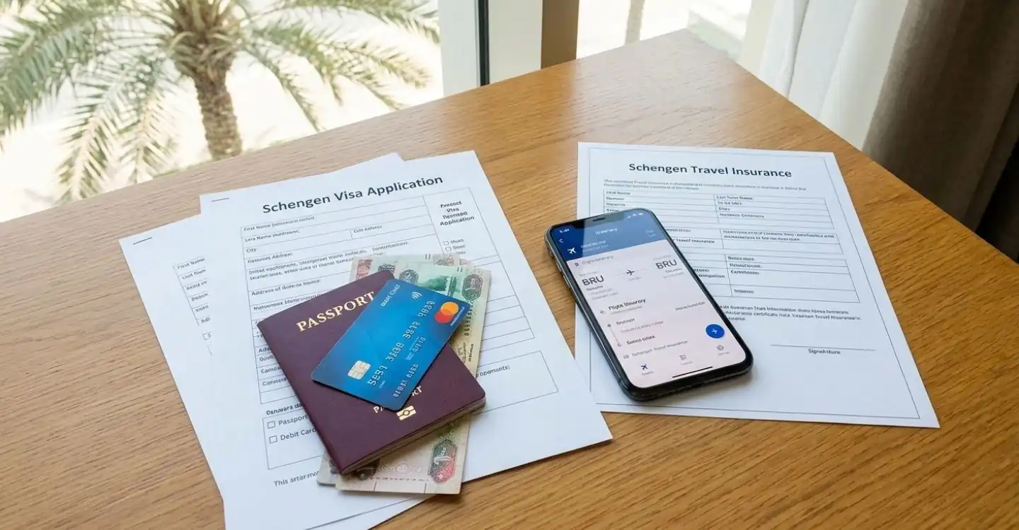 Belgium schengen visa documents
