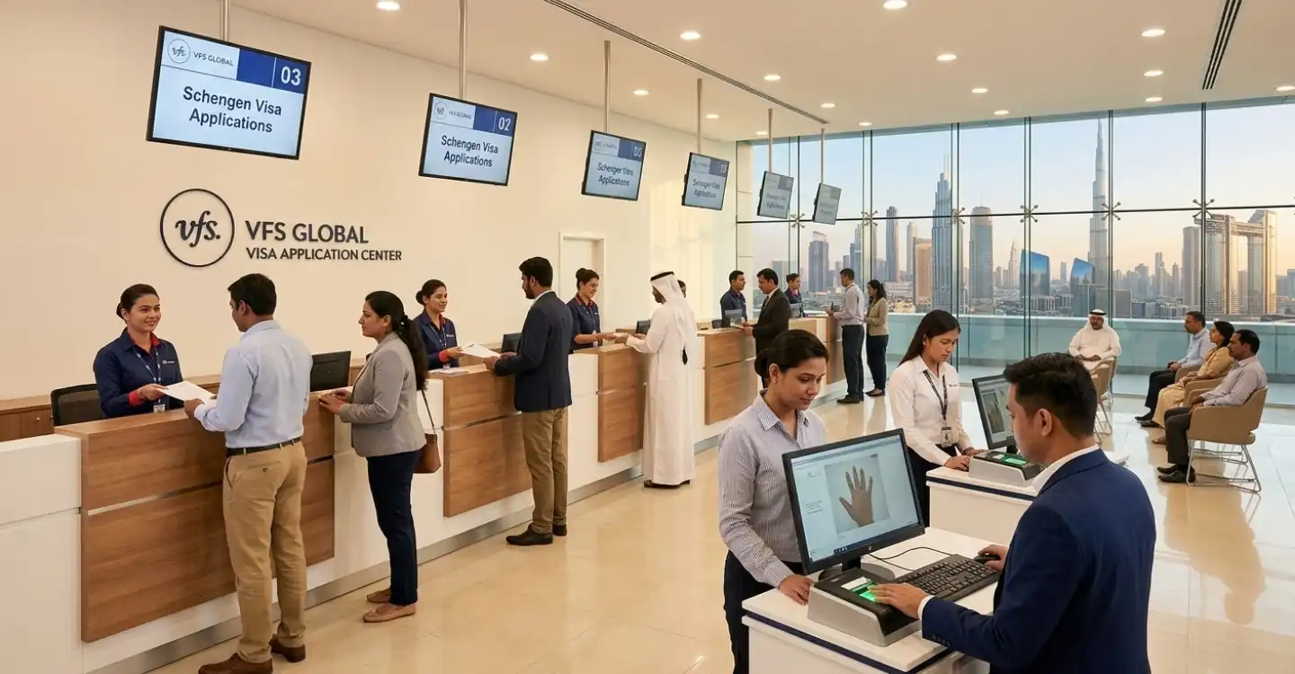 Schengen visa appointment in Dubai